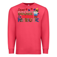 Cardinal i'm not drunk i'm patriotic Premium Sweatshirt - HRA Design Shop