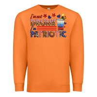Carrot i'm not drunk i'm patriotic Premium Sweatshirt - HRA Design Shop