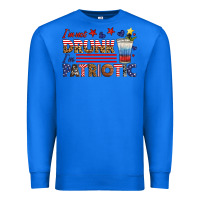 True Royal i'm not drunk i'm patriotic Premium Sweatshirt - HRA Design Shop