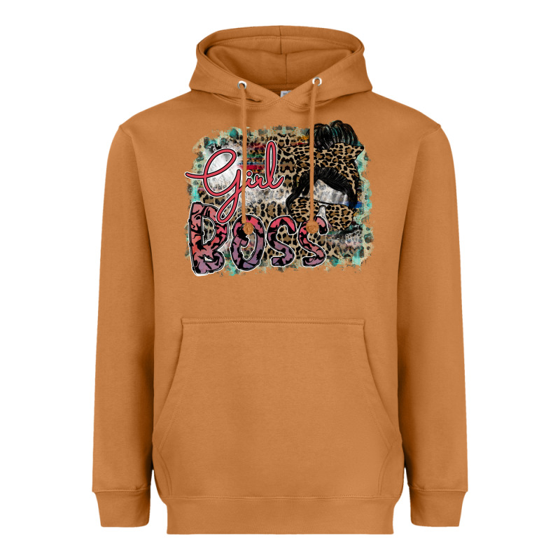 Girl Boss Heavyweight Hoodie by SublimationCraftShop | Teevron