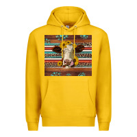 Lemon western sunflowers gemstone heifer Premium Hoodie - Jasminsmagicworld