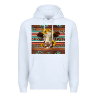White western sunflowers gemstone heifer Premium Hoodie - Jasminsmagicworld