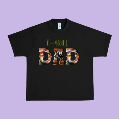 Sport T Ball Dad Urban Heavy Tee Designed By Artiststas