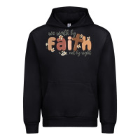 Black we walk by faith not by sight Urban Hoodie - MaliasSmallBusiness