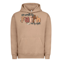 Pigment Burro we walk by faith not by sight Urban Hoodie - MaliasSmallBusiness
