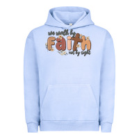 Pigment Grape Ice we walk by faith not by sight Urban Hoodie - MaliasSmallBusiness