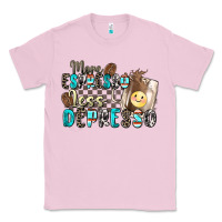 Bubblegum Pink more espresso less depresso Classic Tee - Zillion Design Studio