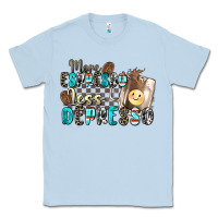 Dusty Blue more espresso less depresso Classic Tee - Zillion Design Studio