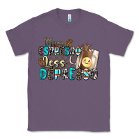 Lavender more espresso less depresso Classic Tee - Zillion Design Studio