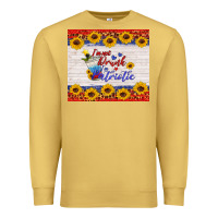 Antique Gold i'm not drunk i'm patriotic Premium Sweatshirt - HRA Design Shop