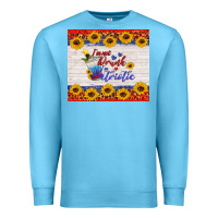 Ocean Blue i'm not drunk i'm patriotic Premium Sweatshirt - HRA Design Shop
