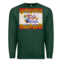 Sports Green i'm not drunk i'm patriotic Premium Sweatshirt - HRA Design Shop