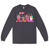 Smoke love coffee cups Long Sleeve Tee - MaliasSmallBusiness