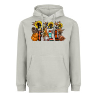 Moon Dust Welcome Fall Pumpkin Heavyweight Hoodie - CowhideDigitalArt