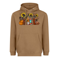 Toasted Coconut Welcome Fall Pumpkin Heavyweight Hoodie - CowhideDigitalArt