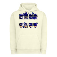 Pigment Pistachio valentine's day school pencils navy blue Urban Hoodie - MaliasSmallBusiness