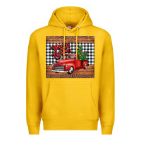 Lemon merry Christmas truck Premium Hoodie - Jasminsmagicworld