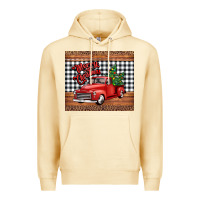 Pina Colada merry Christmas truck Premium Hoodie - Jasminsmagicworld
