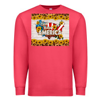 Cardinal god bless america Premium Sweatshirt - HRA Design Shop