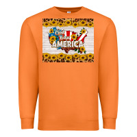 Carrot god bless america Premium Sweatshirt - HRA Design Shop