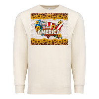 Sandshell god bless america Premium Sweatshirt - HRA Design Shop