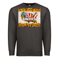 Smoke god bless america Premium Sweatshirt - HRA Design Shop