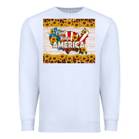 White god bless america Premium Sweatshirt - HRA Design Shop