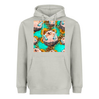 Moon Dust hedgehog western seamless pattern Heavyweight Hoodie - HRA Design Shop