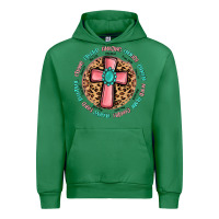 Emerald love myself cross Urban Hoodie - MaliasSmallBusiness