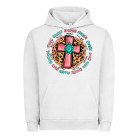 Pigment Lunar Rock love myself cross Urban Hoodie - MaliasSmallBusiness