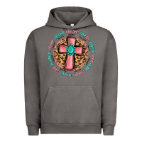 Pigment Tornado love myself cross Urban Hoodie - MaliasSmallBusiness