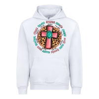 White love myself cross Urban Hoodie - MaliasSmallBusiness