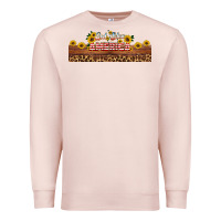 Pale Pink god bless america libbey cup Premium Sweatshirt - HRA Design Shop