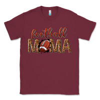 Burgundy football mama Classic Tee - texasbilliewilder