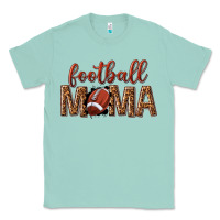Seafoam football mama Classic Tee - texasbilliewilder