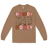 Toasted Coconut howdy honey Long Sleeve Tee - MaliasSmallBusiness