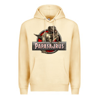 Pina Colada Papasaurus T-Rex Premium Hoodie - LillyAllenDesigns