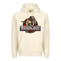 Sandshell Papasaurus T-Rex Premium Hoodie - LillyAllenDesigns