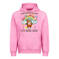 Fuchsia Pink if you're happy and you know it its your meds Urban Hoodie - MaliasSmallBusiness