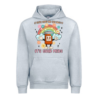 Heather Grey if you're happy and you know it its your meds Urban Hoodie - MaliasSmallBusiness