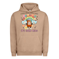 Pigment Burro if you're happy and you know it its your meds Urban Hoodie - MaliasSmallBusiness