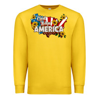 Lemon god bless america Premium Sweatshirt - HRA Design Shop