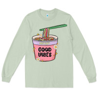 Matcha instant good vibes noodles Long Sleeve Tee - MaliasSmallBusiness