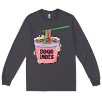 Smoke instant good vibes noodles Long Sleeve Tee - MaliasSmallBusiness