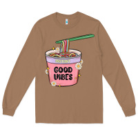 Toasted Coconut instant good vibes noodles Long Sleeve Tee - MaliasSmallBusiness