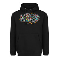Black hope Heavyweight Hoodie - SublimationCraftShop