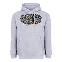 Heather Grey hope Heavyweight Hoodie - SublimationCraftShop