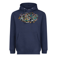 Navy hope Heavyweight Hoodie - SublimationCraftShop