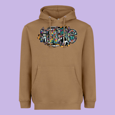 Hope Heavyweight Hoodie Designed By Sublimationcraftshop