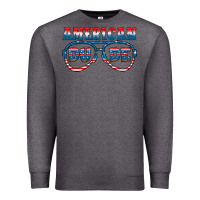 Charcoal Heather american dude Premium Sweatshirt - HRA Design Shop